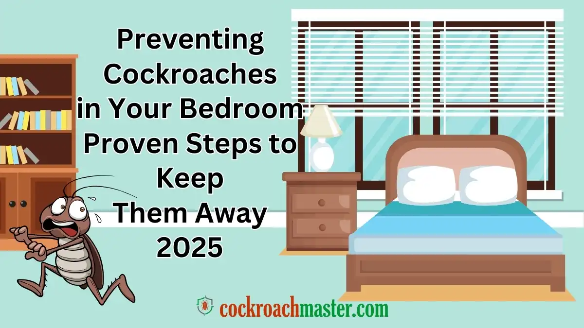 cockroaches in bedroom