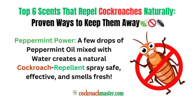 scents that repel cockroaches