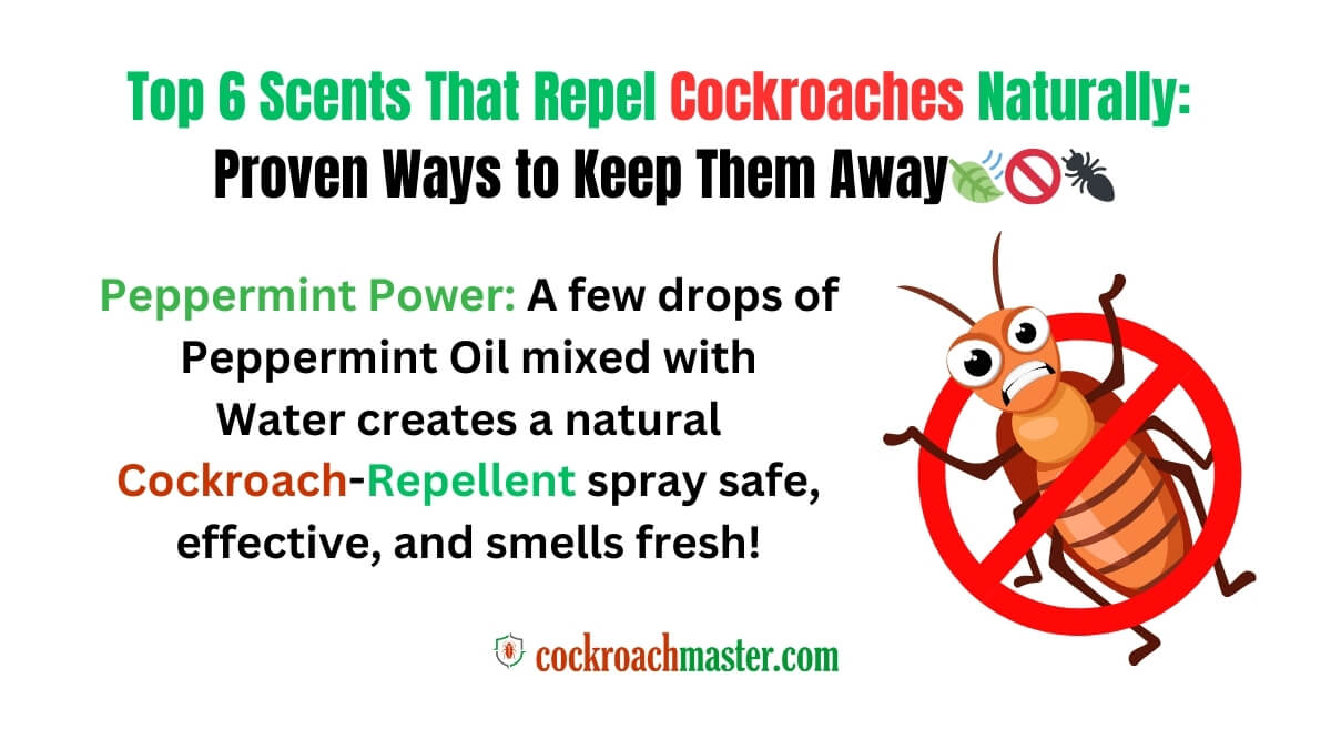 scents that repel cockroaches
